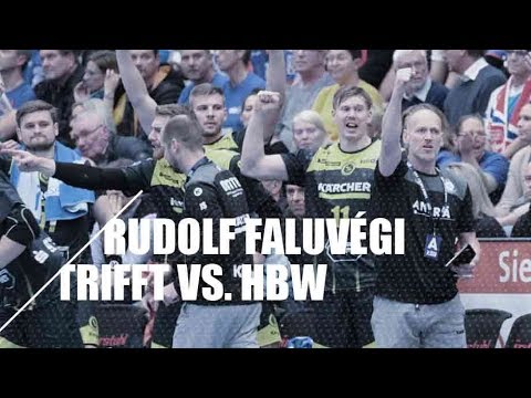 Rudolf Faluvégi trifft gegen den HBW