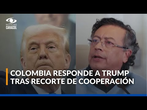 Donald Trump suspende ayudas económicas a Colombia y cuestiona la política antidrogas de Petro
