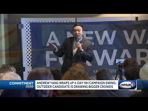 Yang says his campaign will 'shock the world' in NH primary