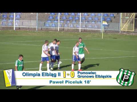 Olimpia Elbląg II 5-0 Pomowiec Gronowo Elbląskie