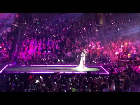 Mamamoo Solar singing Speechless, KCON 2019 live in Los Angeles, CA at Staples Center 8/18/19