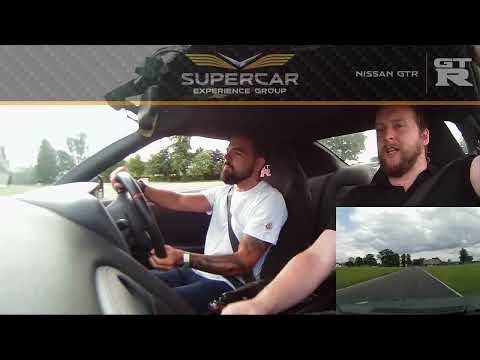 Supercar Experience Ingliston 28/07/2023 Nissan GTR
