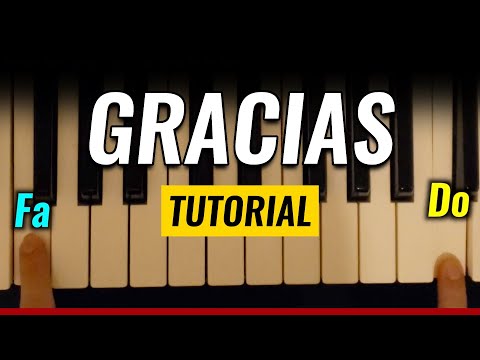 Gracias Marco Witt Piano Tutorial Melodia