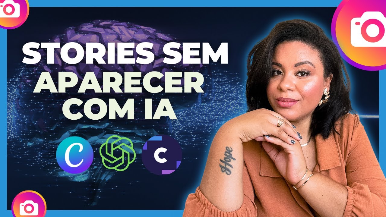 CRIE STORIES SEM APARECER usando Inteligencia Artificial