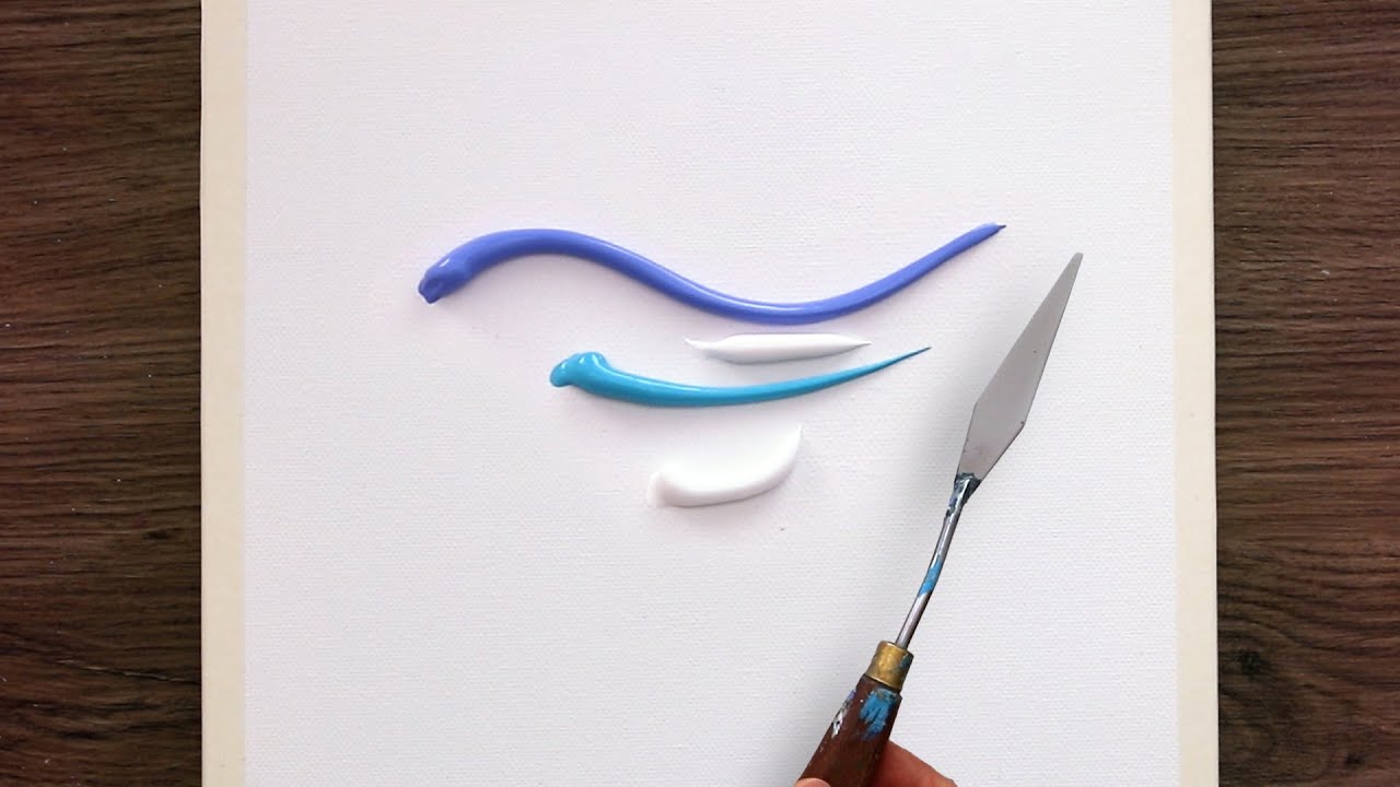 Tranquil Landscape 🌿 Relaxing Acrylic Painting #580