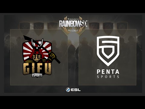 R6S - GiFu vs  PENTA Sports - ESL Rainbow Six Pro League PC   EU Playday 6
