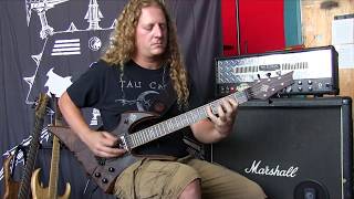 Dan Mongrain (Voivod) ,Nameless Faceless Neverborn (Martyr) Guitar Playthrough
