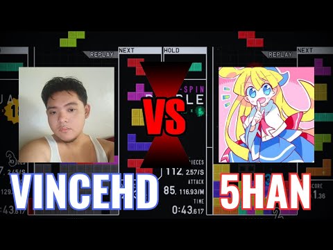 TETR.IO Tetra League (Season 2) VINCEHD vs 5HAN