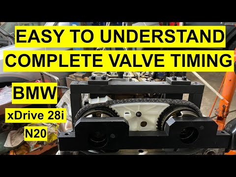 Complete Engine Valve Timing Set Up - Cam Valve & Crank Timing - BMW 2.0 turbo N20 xDrive 28i
