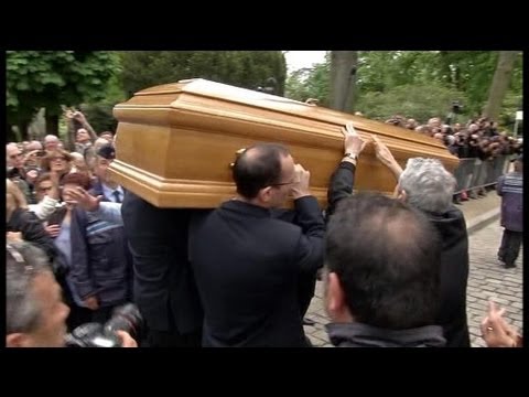 Funérailles de Georges Moustaki au Père Lachaise - 27/05