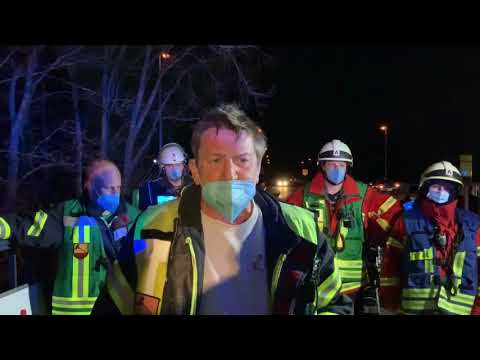 Dachstuhlbrand eines Wohngebäudes in Rottenacker am 13.03.2021