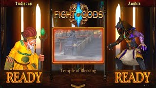 Fight of Gods - Tudigong vs. Anubis in The Temple of Blessing!