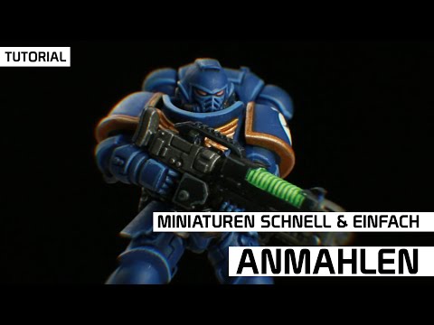 Tutorial: Miniaturen schnell und einfach anmahlen | Aprilscherz 2020 | DICED