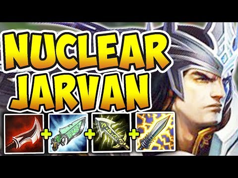 NUCLEAR ONE-SHOT JARVAN MID! THE KING OF ONE-SHOT BURSTING! [ INSTANT 100-0 ] - League of Legend