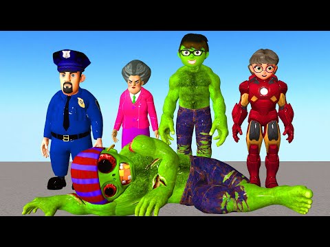 Ice Scream 7 Sinister - Scary Teacher 3D Nick and Tani Transform to Save the City