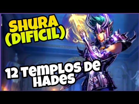 Chefe Shura Modo Díficil 12 Templos de Hades (02 Formações) - Saint Seiya Awakening