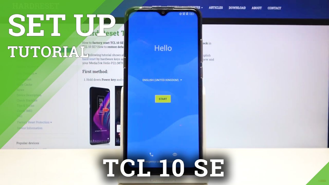 How to Set Up TCL 10 SE – First Configuration