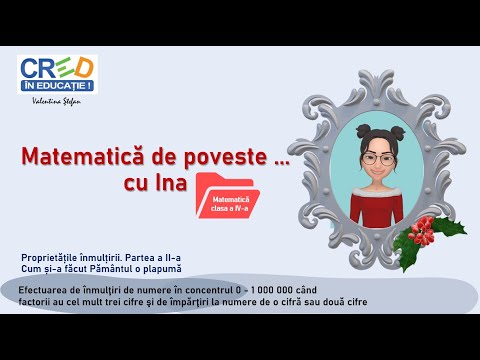 Proprietățile înmulțirii.  Partea a II a.  Cum și a făcut Pământul o plapumă