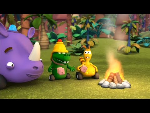 jungle junction camping trip scene 