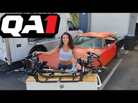 1968 Dodge Charger Gets NEW QA1 Front Suspension – No More Torsion Bars!!
