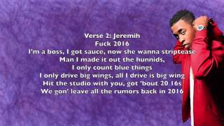 I shoulda left you - Lyrics - Chance The Rapper, Lud Foe &amp; Jeremih