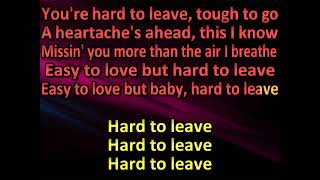 Billy Ray Cyrus - Hard To Leave (karaoke) (by request)