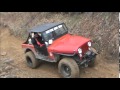 Bryan's CJ Climbing Half Hour Hill in Wellsville 5-3-2014