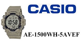 CASIO AE-1500WH-5AVEF
