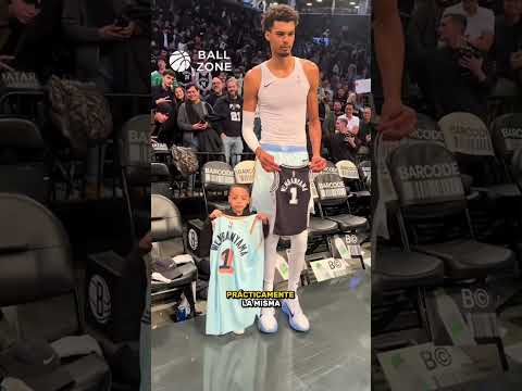 Wemby es tan alto que asusta a TODOS 😱🏀