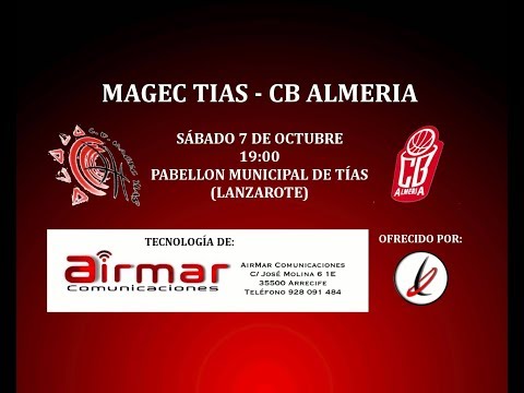 BALONCESTO: CD Magec Tías vs CB Almería
