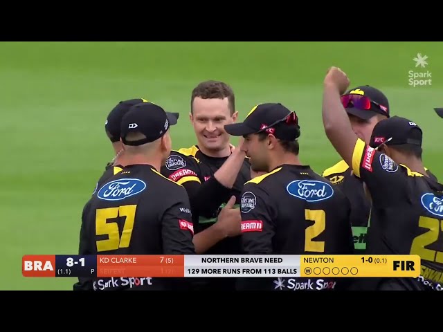 Crazy catches! | Firebirds v Brave | SHORT HIGHLIGHTS | Dream11 Super Smash | Basin Reserve