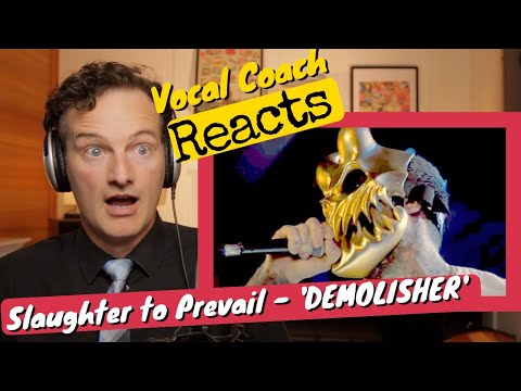 Vocal Coach REACTS - Slaughter to Prevail 'DEMOLISHER'