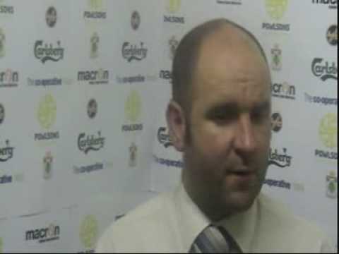 Neil Young's post match interview