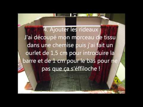 Tutoriel Vido - Scne en carton