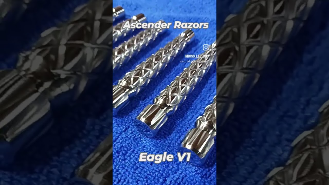 Ascender Razors: Eagle V1 Prototype handles