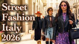 EPIC Milan Street Fashion 2026: Dress to Impress with Bold & Confident Style. Luxury Fashion VLOG