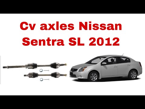 COMO CAMBIAR FLECHAS/EJES O CV AXLES NISSAN SENTRA SL 2012