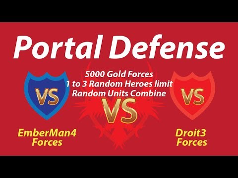 (PD-5KGF) EmberMan4 Blue Forces vs Droit3 Red Forces (Fully Upgrade) 1080p