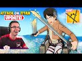 Nick Eh 30 reacts to Attack on Titan in Fortnite!