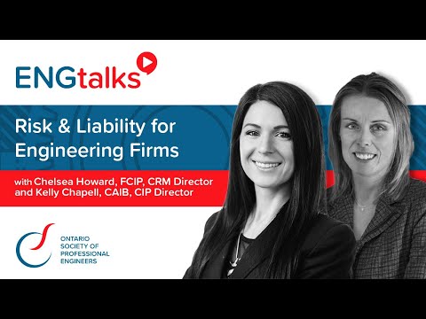 Risk & Liability for Engineering Firms | Chelsea Howard and Kelly Chapell