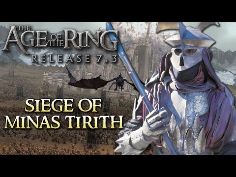 Age of the Ring mod 7.3 | The Siege of Minas Tirith | Custom map!