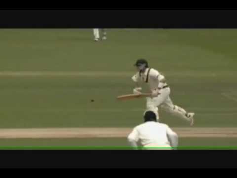 Ricky Ponting famous run out and good words to English balcony - Ashes 2005