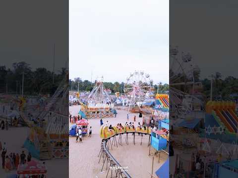 Chavakkad  beach 🎡🎢🌊 #thrissur