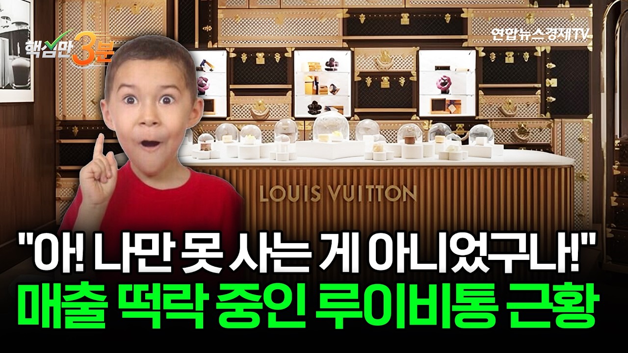 "아! 나만 못 사는게 아니었구나!" 매출 떡락 중인 루이비통 근황⎜핵심만 3분