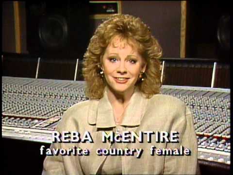 Reba McEntire Wins Favorite Country Female- AMAs 1988