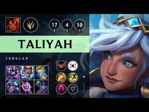 Taliyah Jungle vs Talon - KR Grandmaster Patch 25.09