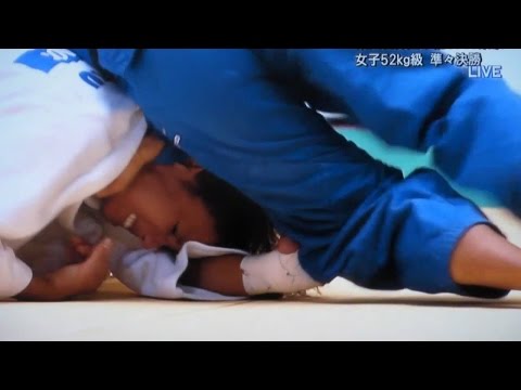 female judo choke 30