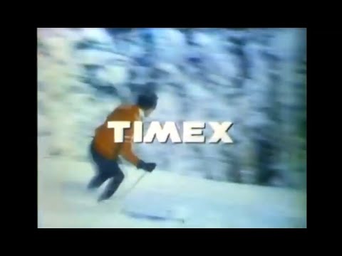 Timex Watch 'Skiing' Commercial (Swayze, 1971)