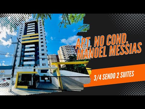 Apt. Cond. Manoel Messias, Com 127m2 no bairro Suissa - Aracaju