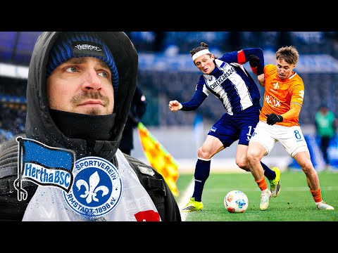 HERTHA BSC vs. SV DARMSTADT 98 | Eiskalt ins Herz | Stadionvlog